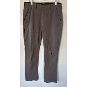 Mountain Hardwear Pants Mens 34x31 Gray Stretch Utility Hiking Zip Pocket